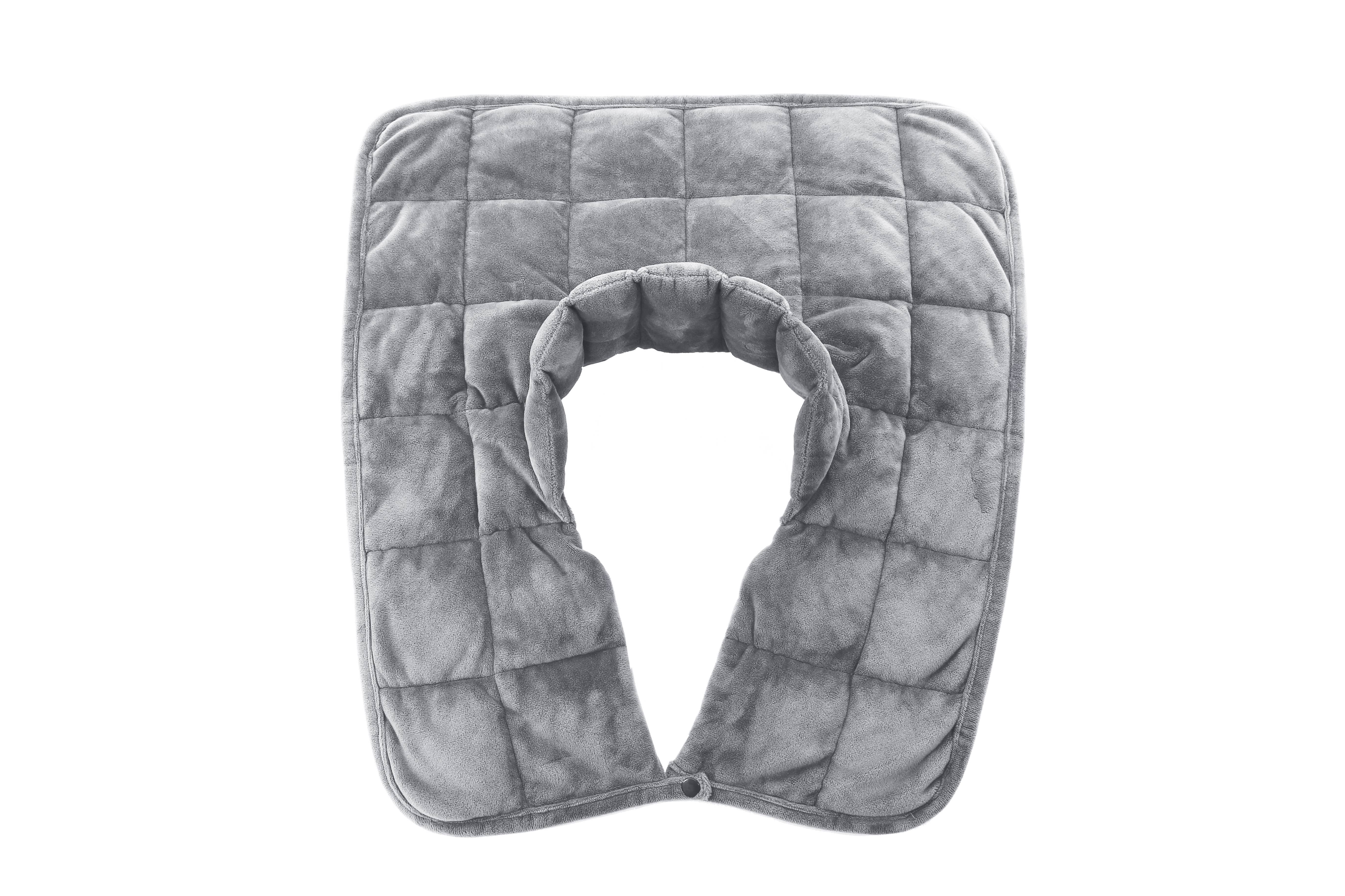 Kathy Ireland Weighted Neck and Shoulder Wraps - 4.5 lbs (Color: Silver, size: One size) Kathy Ireland Weighted Neck and Shoulder Wraps - 4.5 lbs (Color: Silver, size: One size)